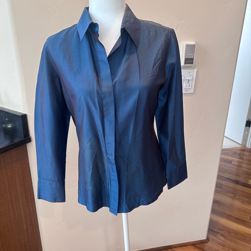 Blue limited express blouse.